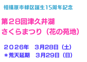 第28回津久井湖さくらまつり